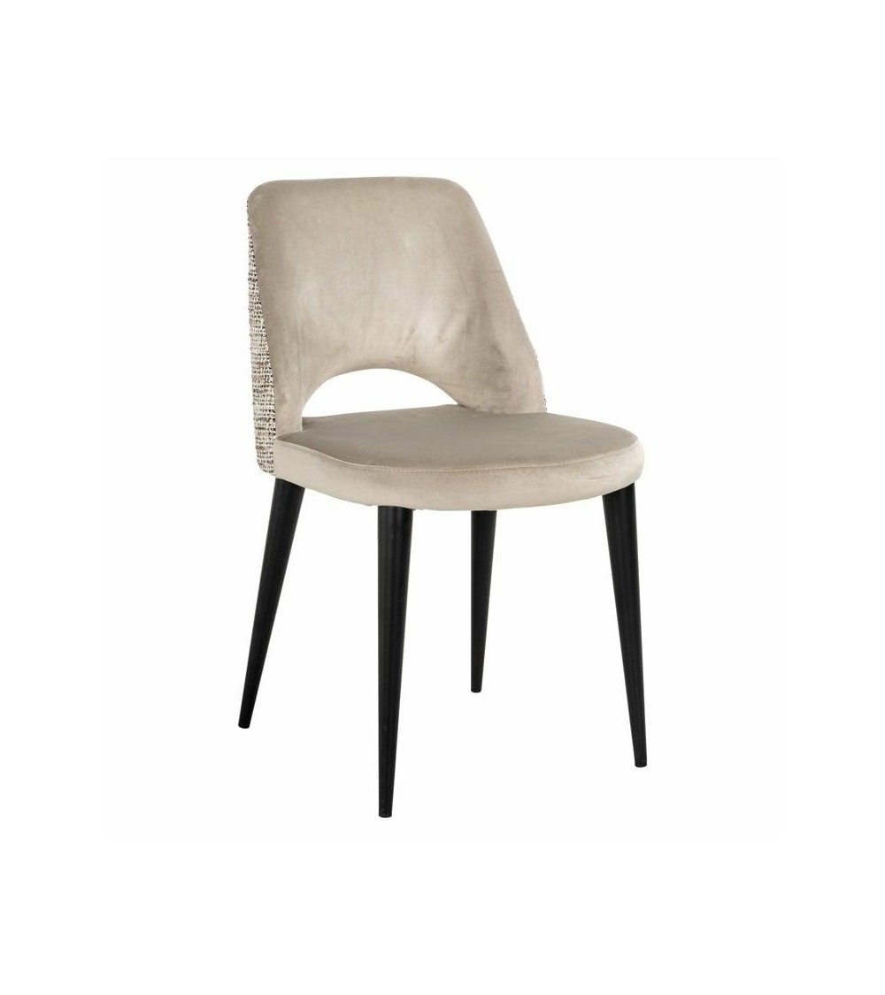 RICHMOND krzesło TABITHA beżowe - trudnopalne