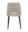 RICHMOND krzesło TABITHA beżowe - trudnopalne