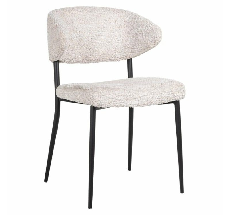 RICHMOND zestaw 2 krzeseł BEA CREAM