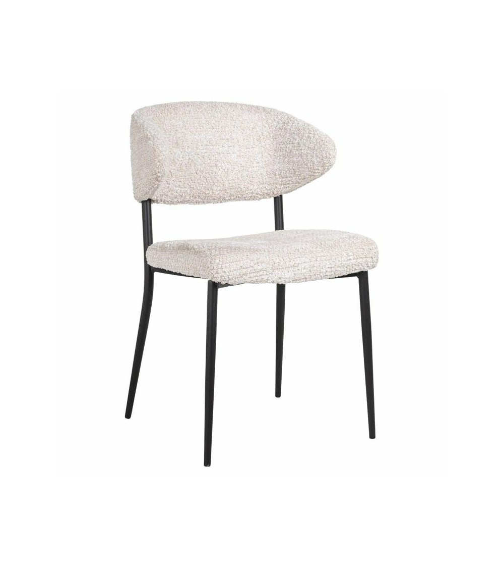 RICHMOND zestaw 2 krzeseł BEA CREAM