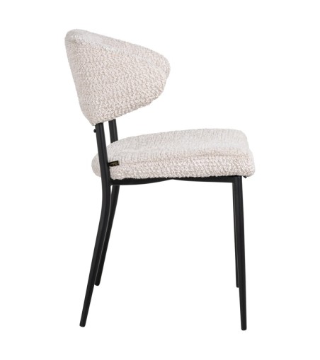 RICHMOND zestaw 2 krzeseł BEA CREAM