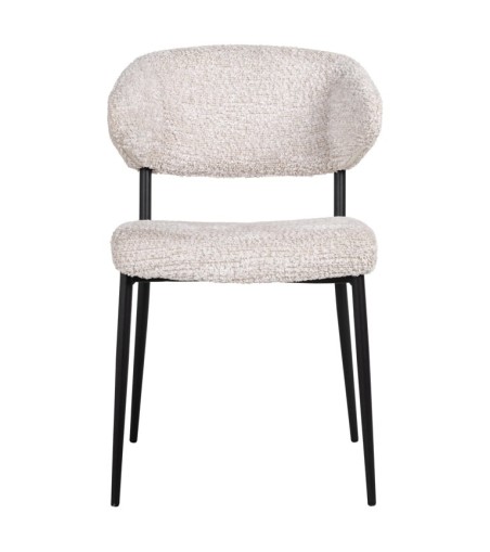 RICHMOND zestaw 2 krzeseł BEA CREAM