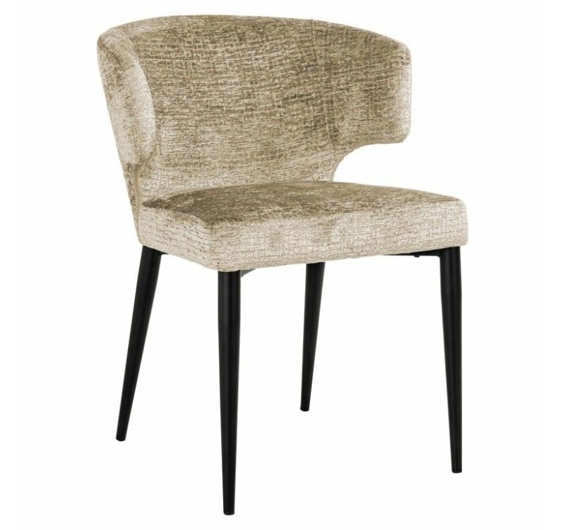 RICHMOND krzesło TAYLOR beżowe - trudnopalne