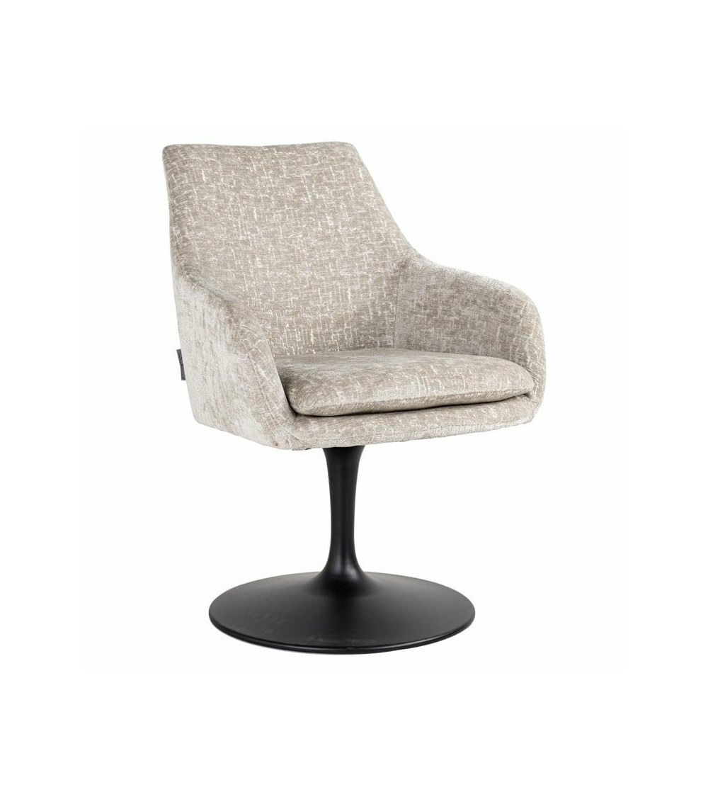 RICHMOND krzesło obrotowe MARLON jasnobeżowe