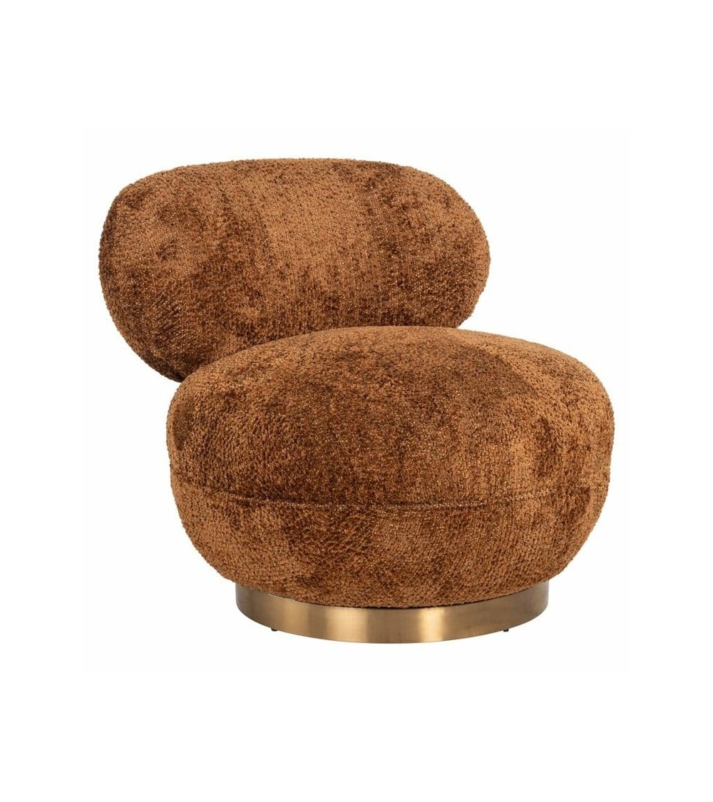 RICHMOND fotel obrotowy JACE pomarańczowy