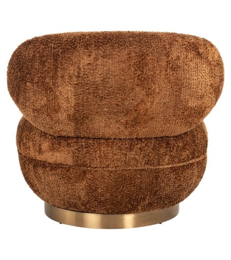 RICHMOND fotel obrotowy JACE pomarańczowy