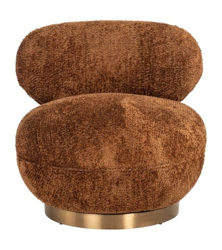 RICHMOND fotel obrotowy JACE pomarańczowy