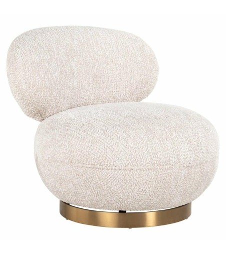 RICHMOND fotel obrotowy JACE beżowy