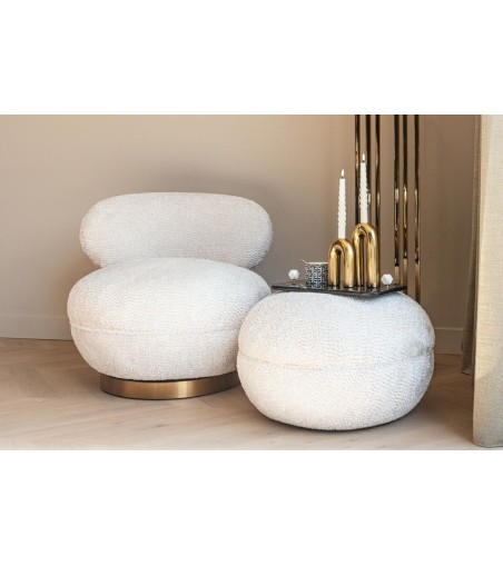 RICHMOND fotel obrotowy JACE beżowy