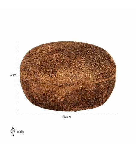 RICHMOND pufa JACE pomarańczowa