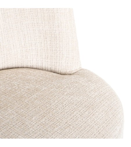 RICHMOND krzesło STELLA jasnobeżowe - trudnopalne