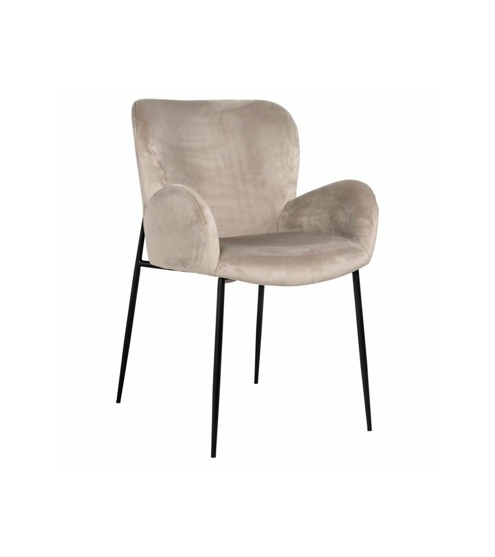 RICHMOND krzesło AMBER VELVET - trudnopalne