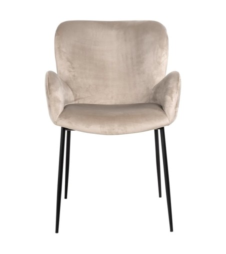 RICHMOND krzesło AMBER VELVET - trudnopalne