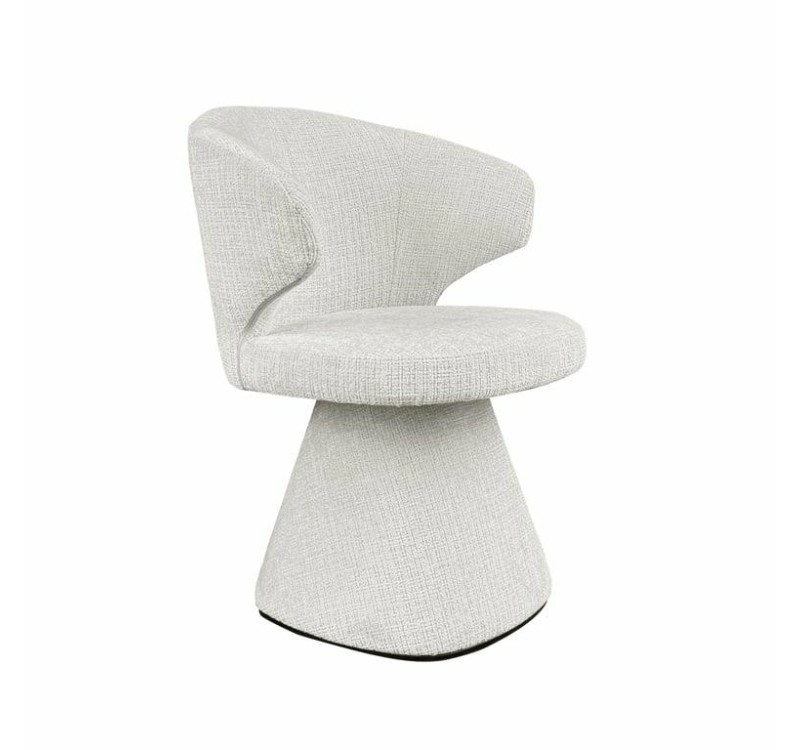 RICHMOND krzesło GATSBI jasnobeżowe - trudnopalne