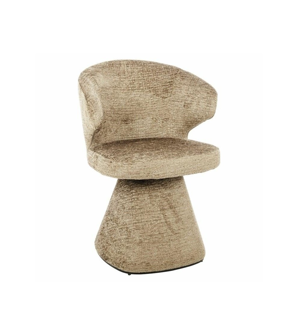 RICHMOND krzesło GATSBI ciemnobeżowe - trudnopalne