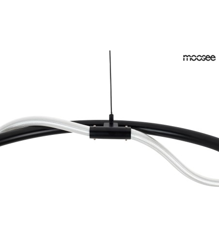 MOOSEE lampa wisząca SERPIENTE 60 czarna