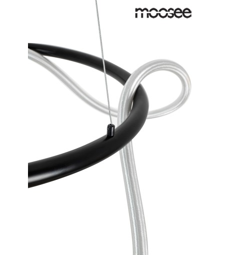 MOOSEE lampa wisząca SERPIENTE 60 czarna