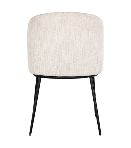 RICHMOND krzesło ELVI beżowe - trudnopalne