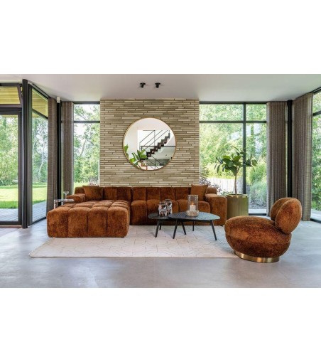 RICHMOND sofa CUBE L pomarańczowa