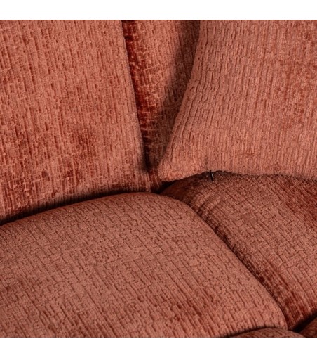 RICHMOND sofa CUBE R bordowa