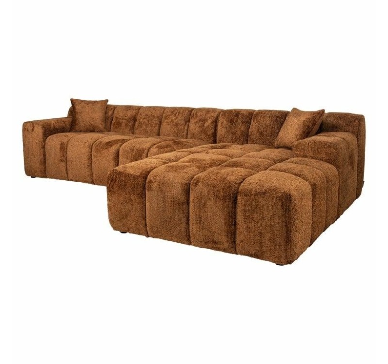 RICHMOND sofa CUBE R pomarańczowa