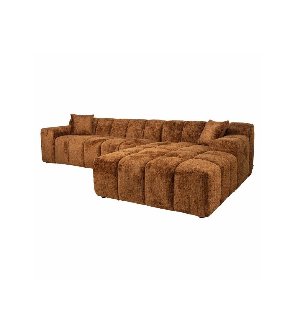 RICHMOND sofa CUBE R pomarańczowa