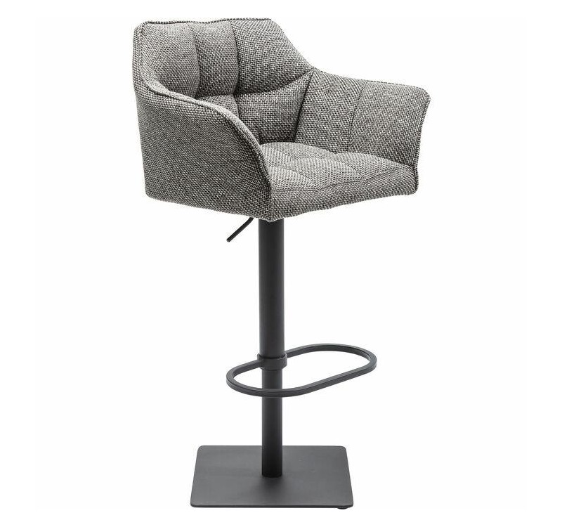KARE krzesło barowe THINKTANK szare