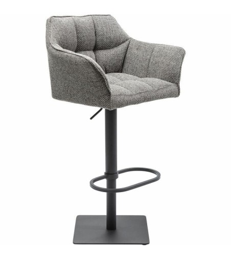 KARE krzesło barowe THINKTANK szare