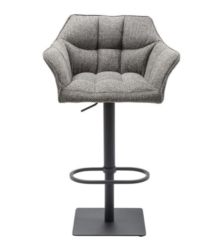 KARE krzesło barowe THINKTANK szare
