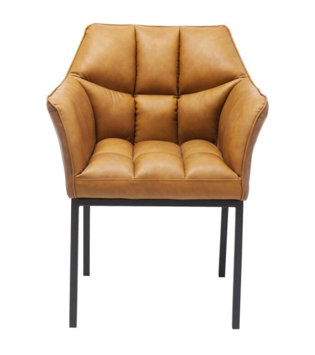 KARE krzesło THINKTANK brązowe