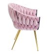 KARE krzesło KNOT różowe