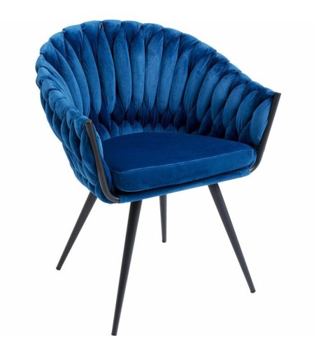 KARE krzesło KNOT ciemny niebieski