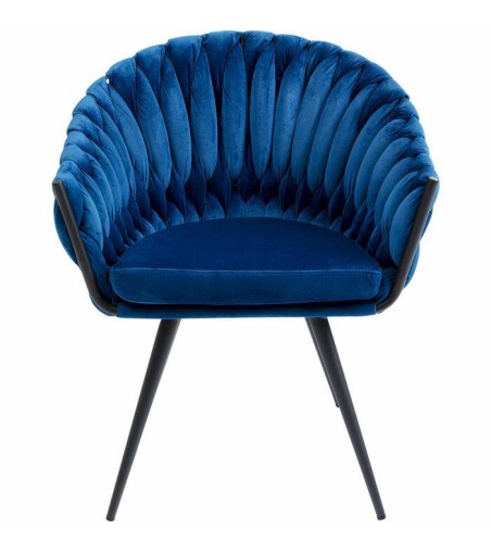 KARE krzesło KNOT ciemny niebieski