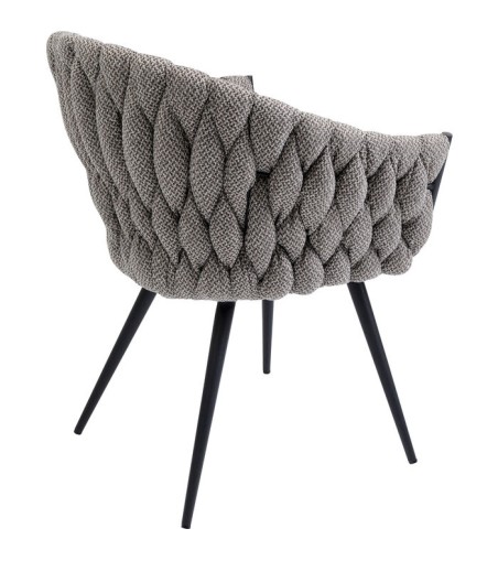 KARE krzesło KNOT brązowe