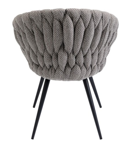 KARE krzesło KNOT brązowe