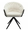 KARE krzesło obrotowe KNOT BOUCLE