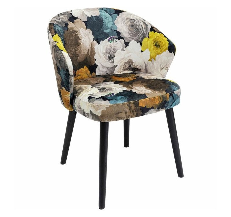 KARE krzesło PEONY FLOWER