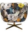 KARE fotel obrotowy PEONY FLOWER