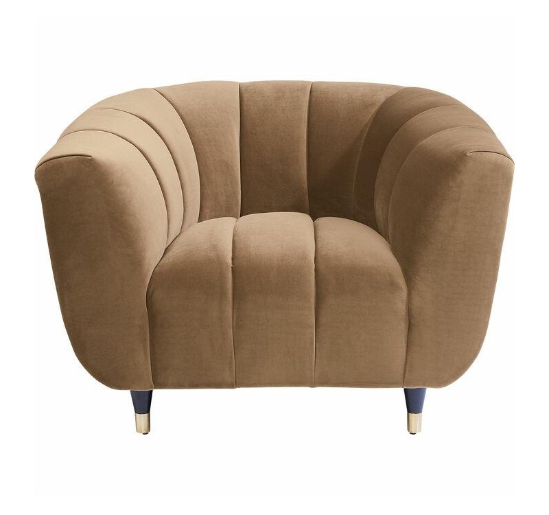 KARE fotel SPECTRA brązowy