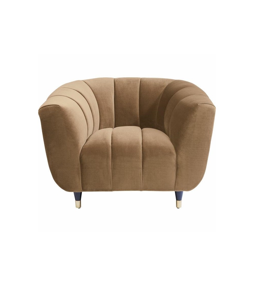 KARE fotel SPECTRA brązowy