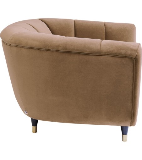 KARE fotel SPECTRA brązowy