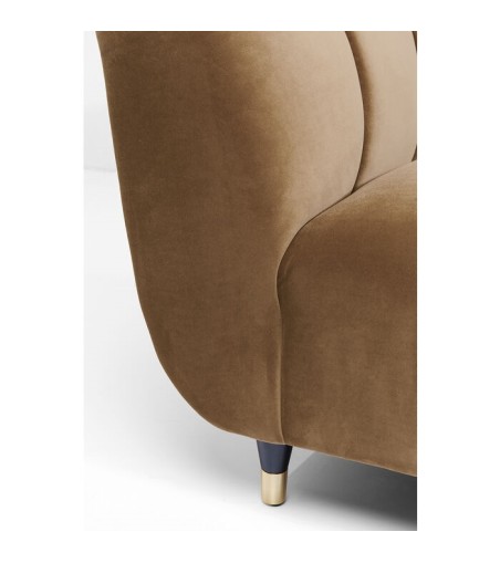 KARE fotel SPECTRA brązowy