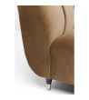 KARE fotel SPECTRA brązowy
