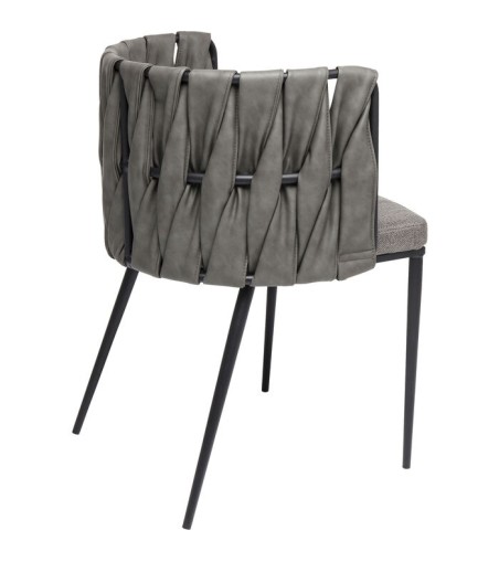 KARE krzesło CHEERIO szare