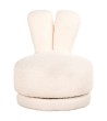 RICHMOND fotel dziecięcy BUNNY biały - funkcja obrotowa