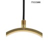 MOOSEE lampa wisząca SPINNER 19 złota