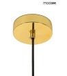 MOOSEE lampa wisząca SPINNER 19 złota
