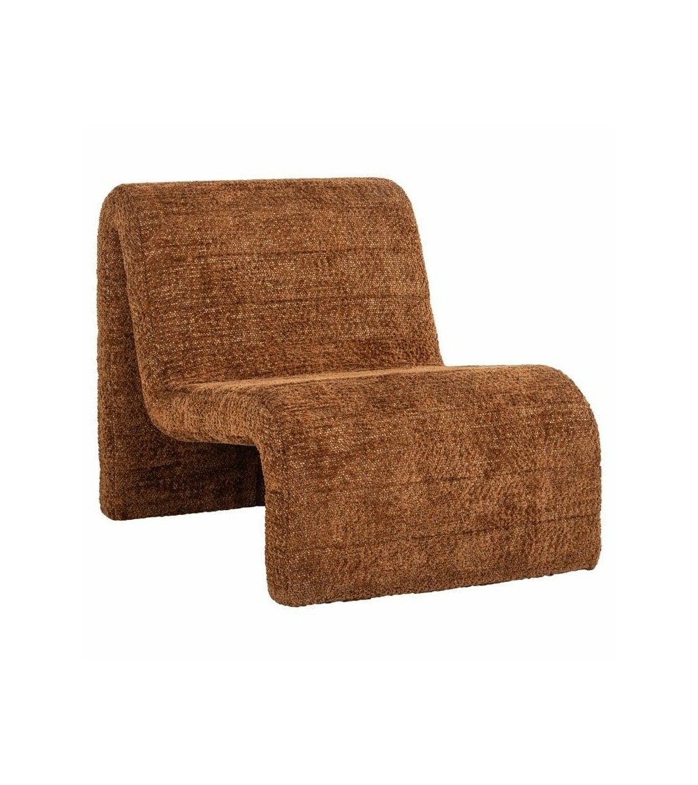 RICHMOND fotel KELLY brązowy