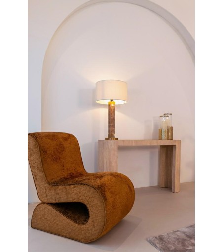 RICHMOND fotel FRANKIE brązowy