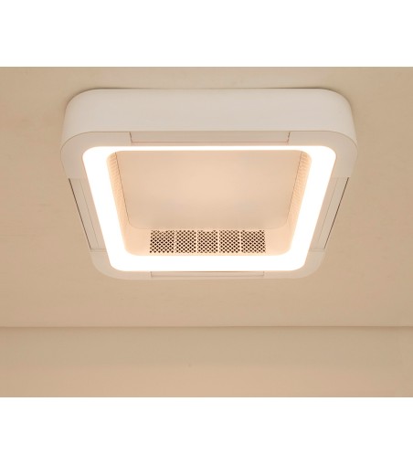 MOOSEE lampa sufitowa / plafon -          wentylator FANLIGHT